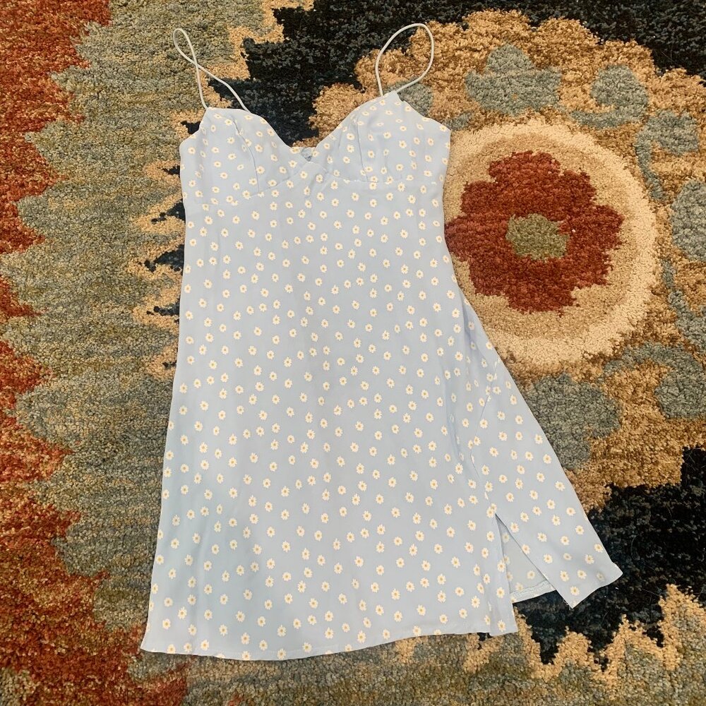 Hello Molly Blue Floral Dress